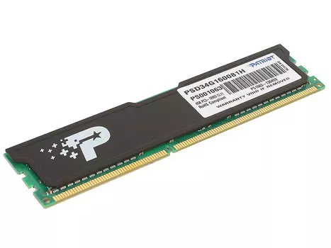 Память оперативная DDR3 Patriot Signature 4Gb 1600MHz (PSD34G160081H)