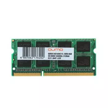 Память оперативная DDR3 Qumo 8Gb 1600MHz (QUM3S-8G1600C11L)