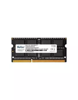 Память оперативная DDR3L Netac 8Gb 1600Mhz (NTBSD3N16SP-08)