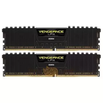 Память оперативная DDR4 CORSAIR 2x4Gb 2400MHz (CMK8GX4M2A2400C14)