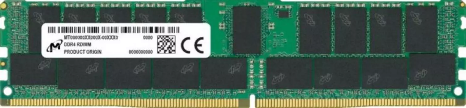 Память оперативная DDR4 Crucial 16Gb 3200MHz (MTA18ASF2G72PDZ-3G2R1)