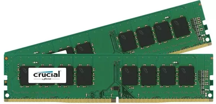 Память оперативная DDR4 Crucial 2x4Gb 2666MHz (CT2K4G4DFS8266)