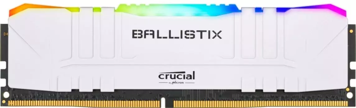 Память оперативная DDR4 Crucial Ballistix White RGB 16Gb 3000MHz (BL16G30C15U4WL)