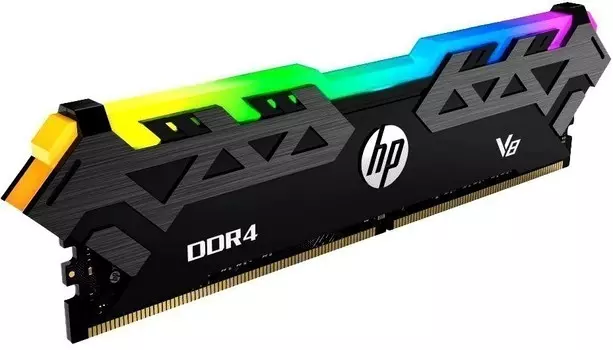 Память оперативная DDR4 HP V8 RGB Series 8Gb 3600MHz (7EH92AA)