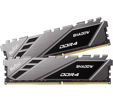 Память оперативная DDR4 Netac C18 16Gb (8Gbx2) PC28800, 3600Mhz (NTSDD4P36DP-16E) Grey