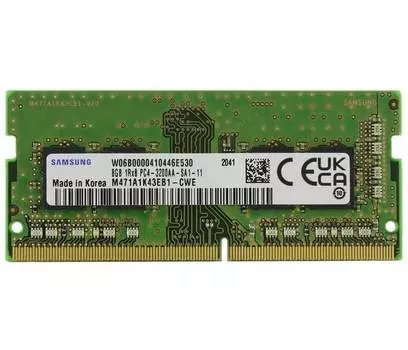 Память оперативная DDR4 Samsung 8Gb 3200MHz (M471A1K43EB1-CWED0)