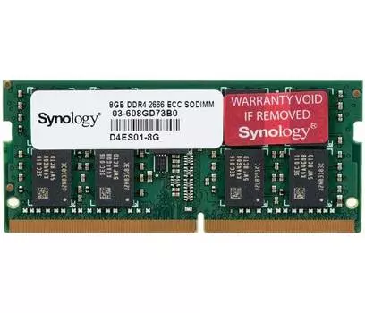 Память оперативная DDR4 Synology 8Gb 2666MHz (D4ES01-8G)