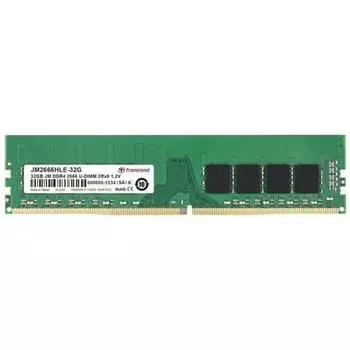Память оперативная DDR4 Transcend 32Gb 2666MHz (JM2666HLE-32G)