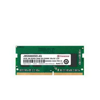 Память оперативная DDR4 Transcend 4Gb 2666MHz (JM2666HSD-4G)