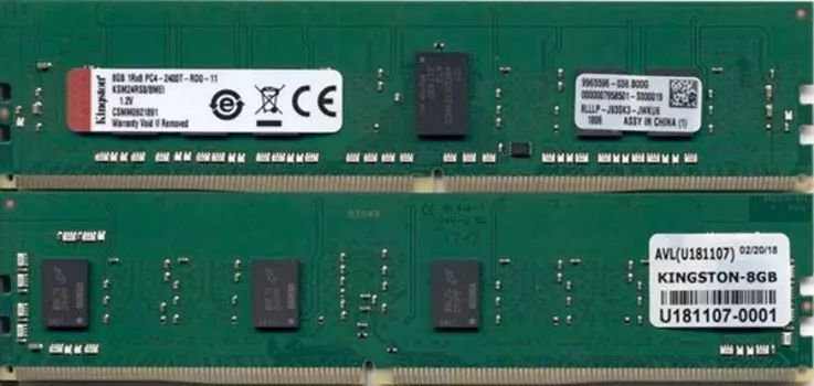 Память оперативная Kingston DDR4 8GB 2400MHz DIMM (KSM24RS8/8MEI)