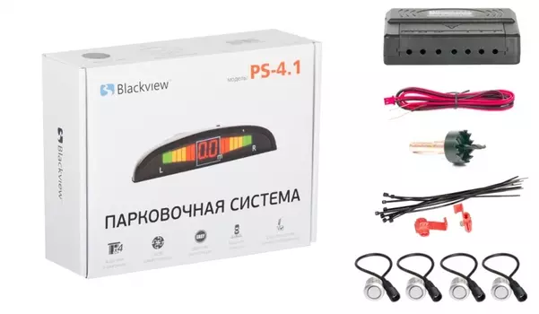 Парктроник для коммерческого транспорта Blackview PS-4.1 TRUCK SILVER