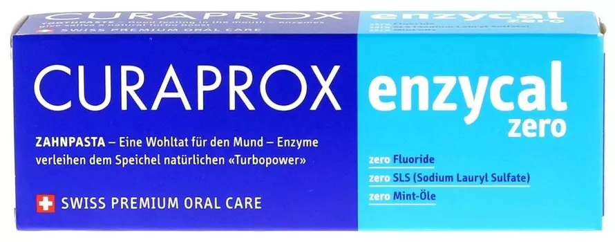 Паста зубная Curaprox Enzycal Зеро туба 75мл