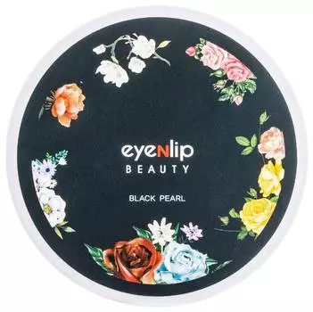 Патчи для глаз гидрогелевые с черным жемчугом Eyenlip Black Pearl Eye Patch