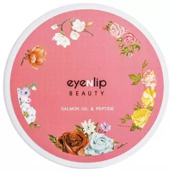 Патчи для глаз гидрогелевые с лососевым маслом Eyenlip Salmon Oil &amp; Peptide Hydrogel Eye Patch