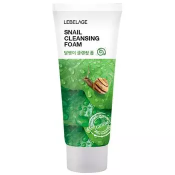 Пенка для умывания Lebelage Snail Cleansing Foam, 100мл