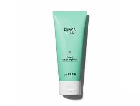 Пенка для умывания The Saem Derma Plan Green Cleansing Foam 150 мл