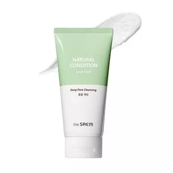 Пенка-скраб для лица The Saem Natural Condition Scrub Foam Deep Pore Cleansing 150мл