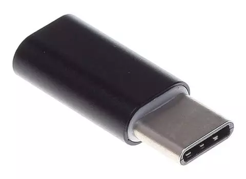 Переходник Buro BHP RET TPC-MCR USB Type-C (m) micro USB B (f) черный