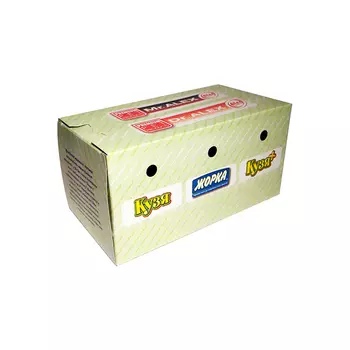 Переноска картон для мелких животных 10*10*20