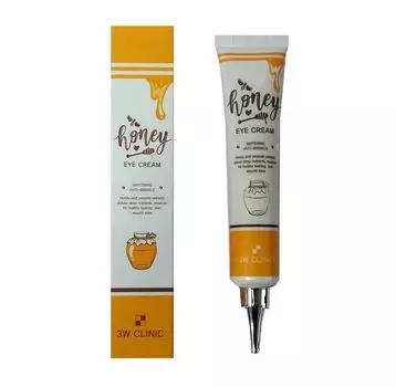 Питательный крем для век с экстрактом меда 3W Clinic Honey Eye Cream