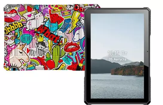 Планшет BQ 1022L ARMOR PRO LTE+ 10" 16Gb PRINT11