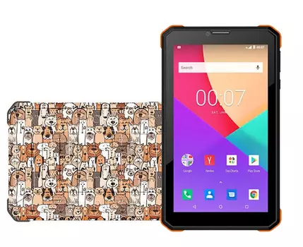 Планшет BQ 7098G/t ARMOR POWER CAMMO PRINT 1 7" 16Gb 3G