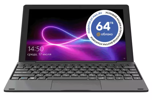 Планшет Digma EVE 10 C412T 128Gb (ES1241EW) Black