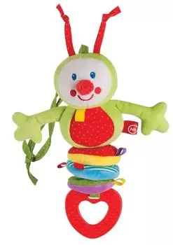Подвесная игрушка-растяжка Happy Baby CHATTY CATERPILLAR