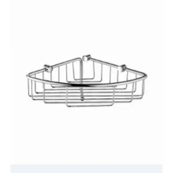 Полка настенная угловая KAISER 214*214*60(103) Chrome/латунь (KH-5010)