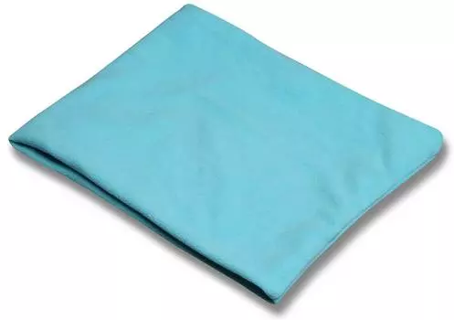 Пояс разогревочный INDIGO Флисовый, SM-152, Голубой, 28*31 см