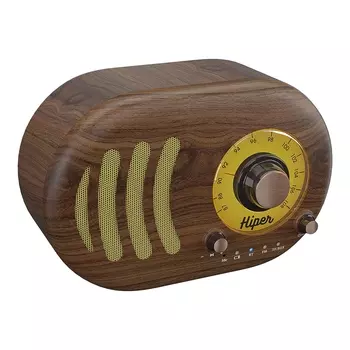 Портативная акустика Hiper Retro S Wooden