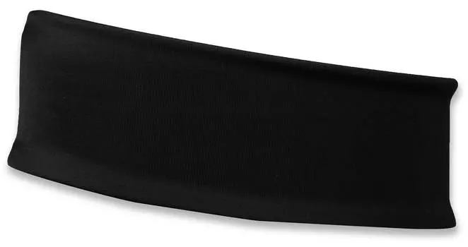 Повязка на голову эластичная бифлекс INDIGO, SM-266, Черный, 18*5 см