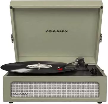 Проигрыватель виниловых дисков Crosley Voyager (CR8017A-SA) зеленый