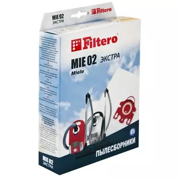 Пылесборники Filtero MIE 02 (3) ЭКСТРА