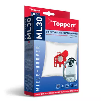 Пылесборники Topperr ML 30 (4пылесбор.+фильтр)