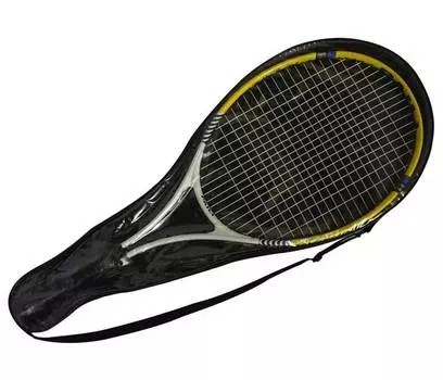 Ракетка для игры в теннис TR-02 (1 шт в чехле), Алюминий, 67,5*26,5 см