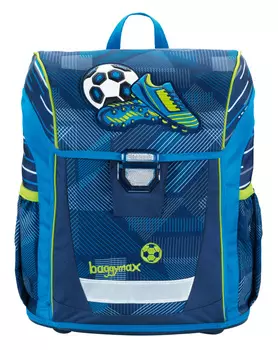 Ранец Step By Step BaggyMax Niffty Soccer синий 3 предмета (138657)