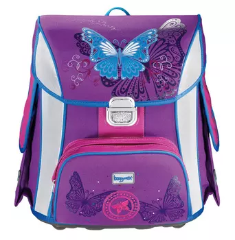 Ранец Step By Step BaggyMax Simy Butterfly фиолетовый/рисунок Бабочки (129296)
