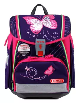 Ранец Step By Step Touch2 Shiny Butterfly 4 предмета (138930)