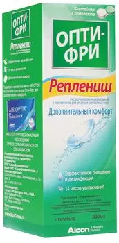 Раствор для линз Опти-Фри Реплениш (300ml) new pack