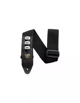 Ремень для гитары ERNIE BALL 4039 PickHolder Black