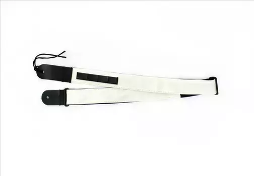 Ремень MEZZO MZ-RG-5wh для гитары белый