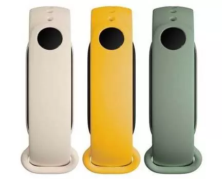 Ремешок Xiaomi для Mi Smart Band 6 Strap 3-pack Ivory/Olive/Yellow BHR5135GL