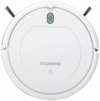 Робот-пылесос Starwind SRV3730 18Вт, сухая и влажная уборка, белый
