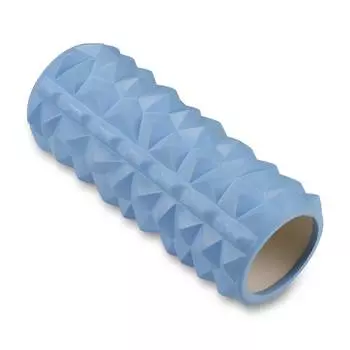 Ролик массажный для йоги INDIGO PVC IN279 33*14 см Голубой