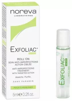Роликовый карандаш Noreva Exfoliac Roll On Anti-Imperfections, Флакон 5 мл