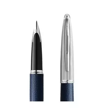 Ручка перьевая Waterman Carene 2099567 Blue LTHR