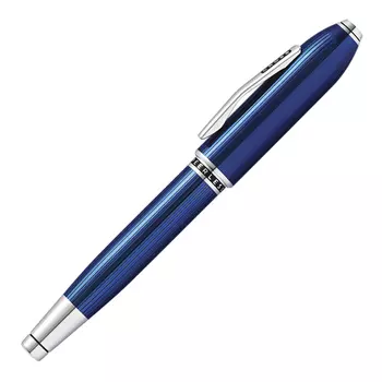 Ручка-роллер Cross Selectip Peerless AT0705-14 Translucent Quartz Blue Engraved Lacquer