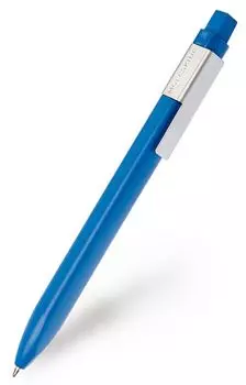 Ручка шариковая автоматическая Moleskine Classic Click (EW51CB1110) черная, корпус темно-синий