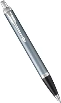 Ручка шариковая IM Core K321 (1931669) Light Blue Grey CT M синие чернила подар.кор.